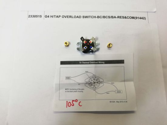 Picture of G4 Hydrotap Reset Overload Switch Res & Com Units 