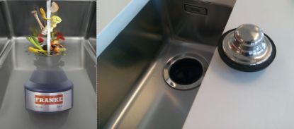 Picture of Waste Disposer Brush Stopper for 85mm Metal Flange