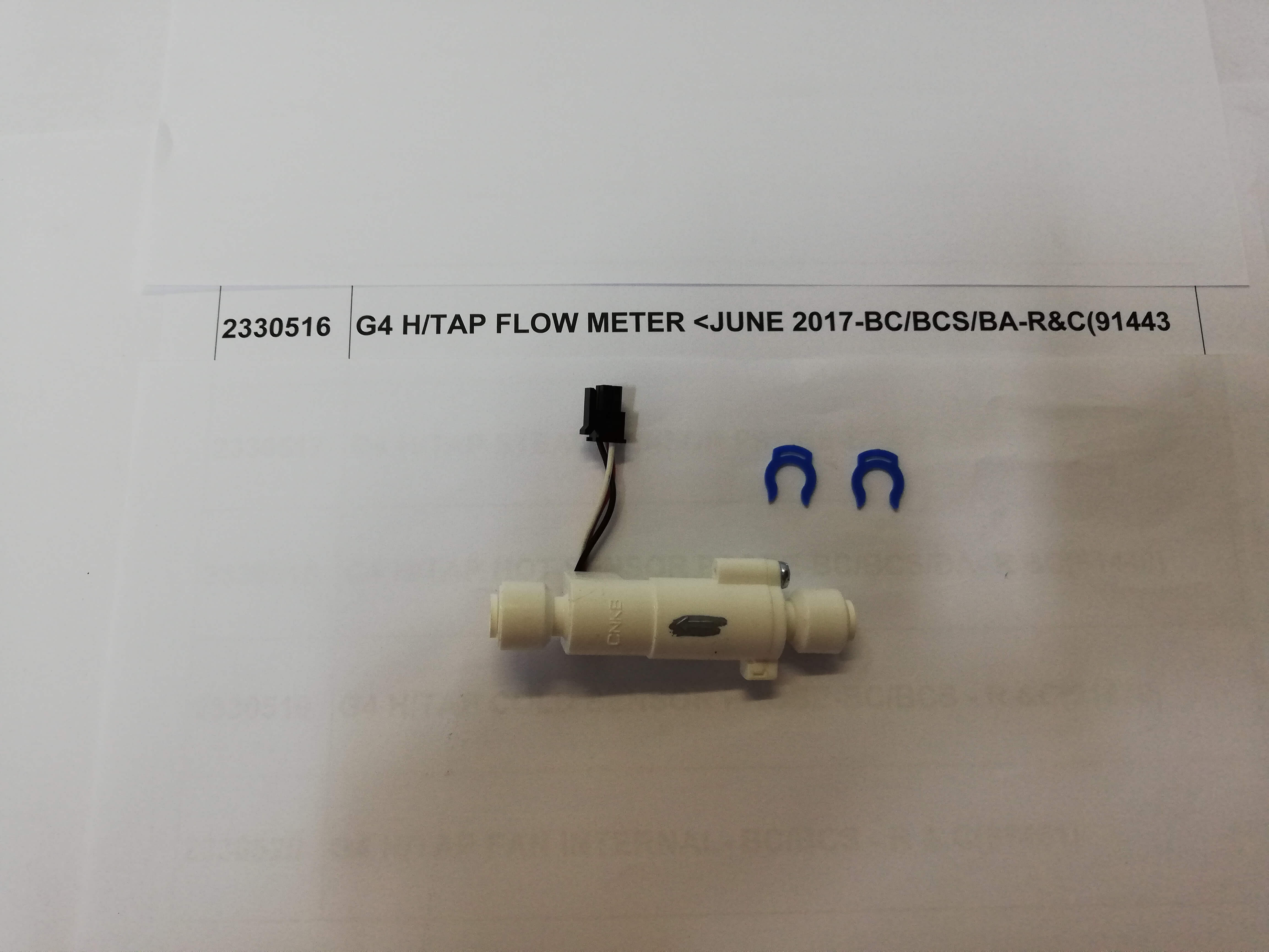 Franke B2B. G4 Hydrotap Flow Meter before June 2017