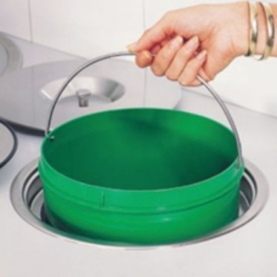 Picture of Replacement Inset Bin - Green Plastic Bin Only