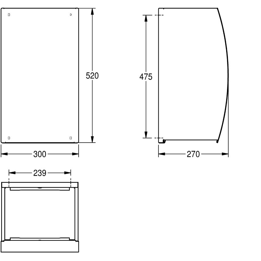 Picture of Stratos Waste Bin STRX605