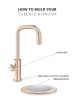 Picture of ZIP Hydrotap G5 Cube Plus BCS Residential Brushed Rose-Gold