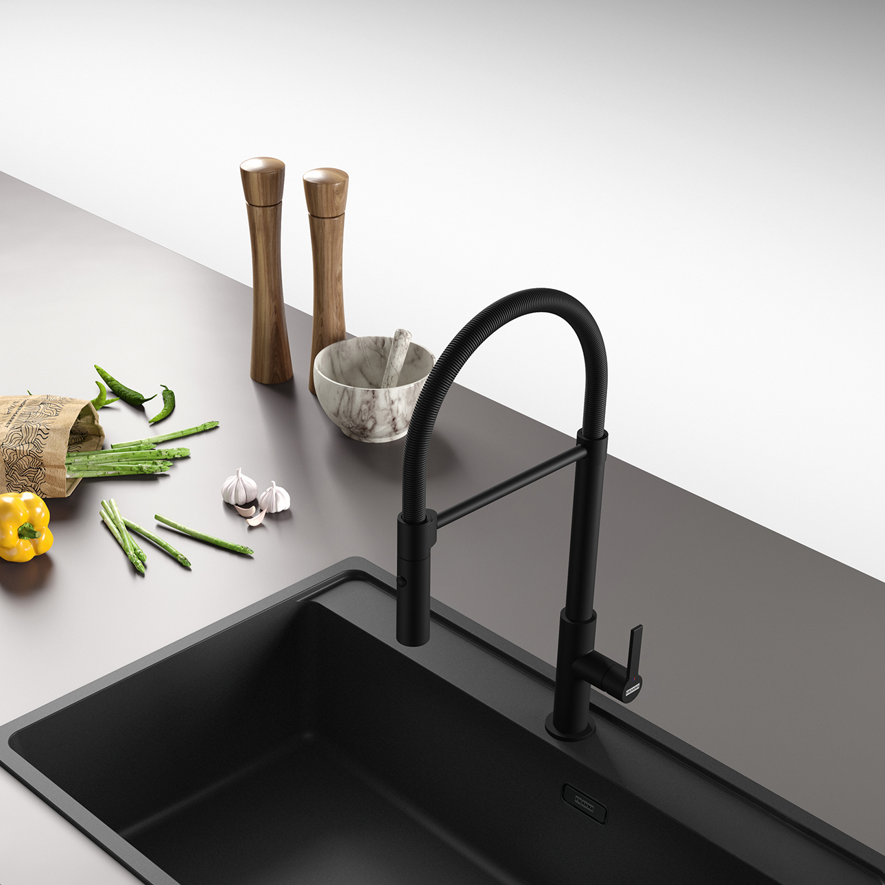 Picture of Maris Slim Semi-Professional Matt Black