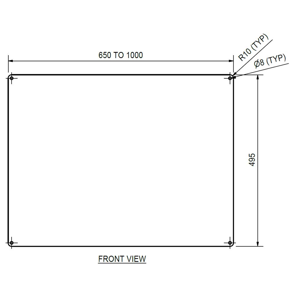 Picture of Stainless Steel Mirror Nova NOX NS